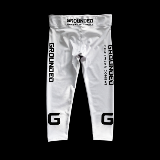 Grounded  zero flow Performance Spats – white edition