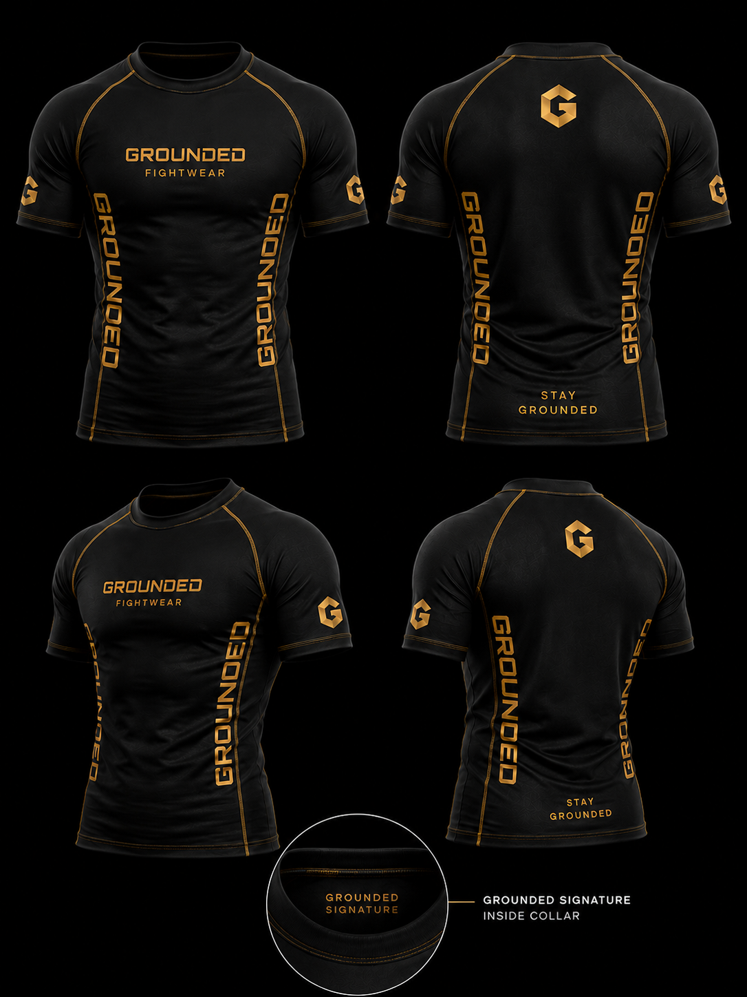 Signature collection Rashguard short and long sleeve