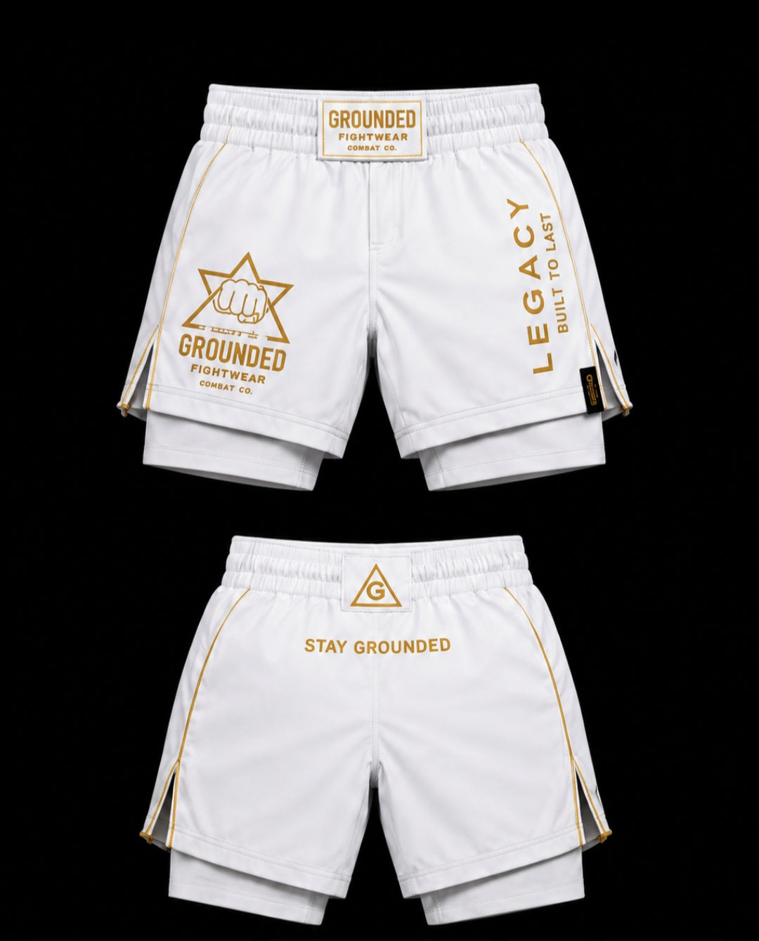 Grounded Legacy Collection – Rashguard & 2-in-1 Shorts