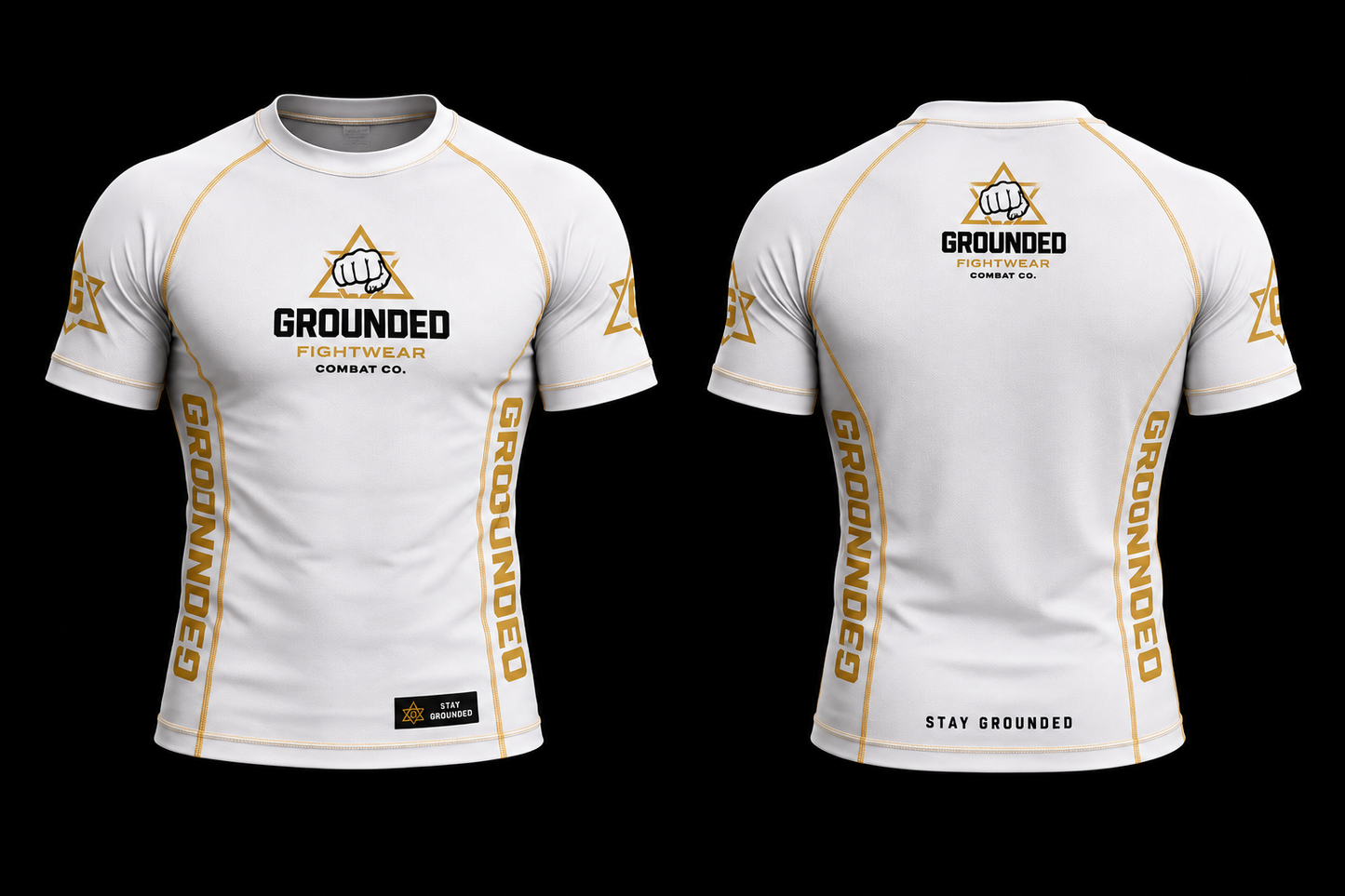 GROUNDED SIGNATURE COLLECTION Rashguards short and long sleeve